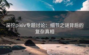 深挖pixiv专题讨论：细节之谜背后的复杂真相